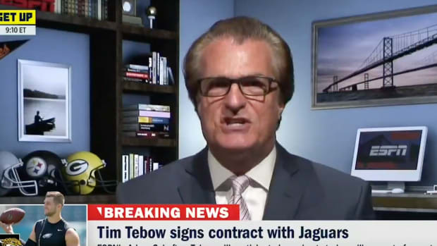 Mel Kiper Jr. discusses Tim Tebow signing with the Jacksonville Jaguars on ESPN's Get Up.